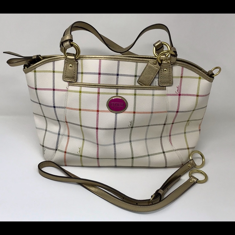 Coach 2 in 1 over the shoulder hand bag